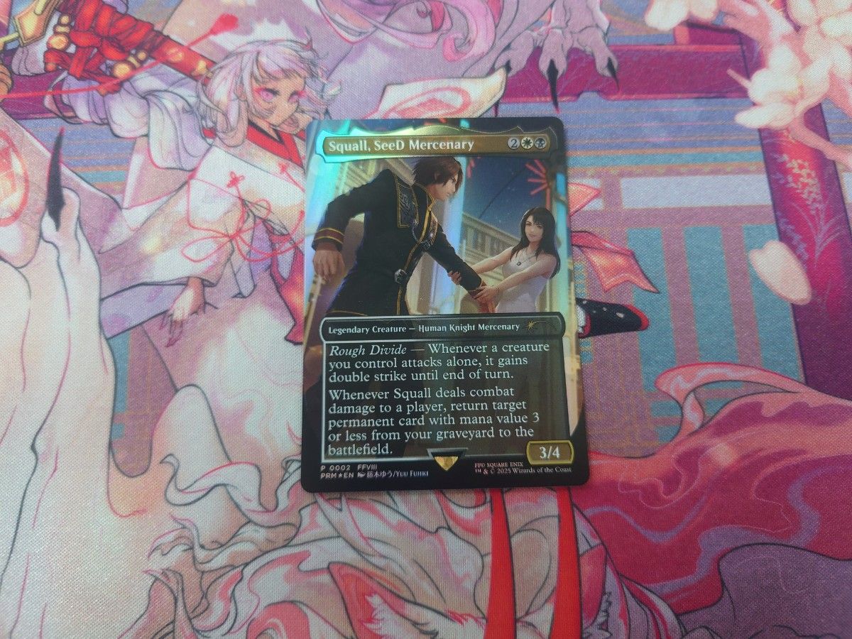 SeeDの傭兵、スコール ショーダウン プロモ MTG 英語 ショーダウンプロモ Foil 《SeeDの傭兵 スコール