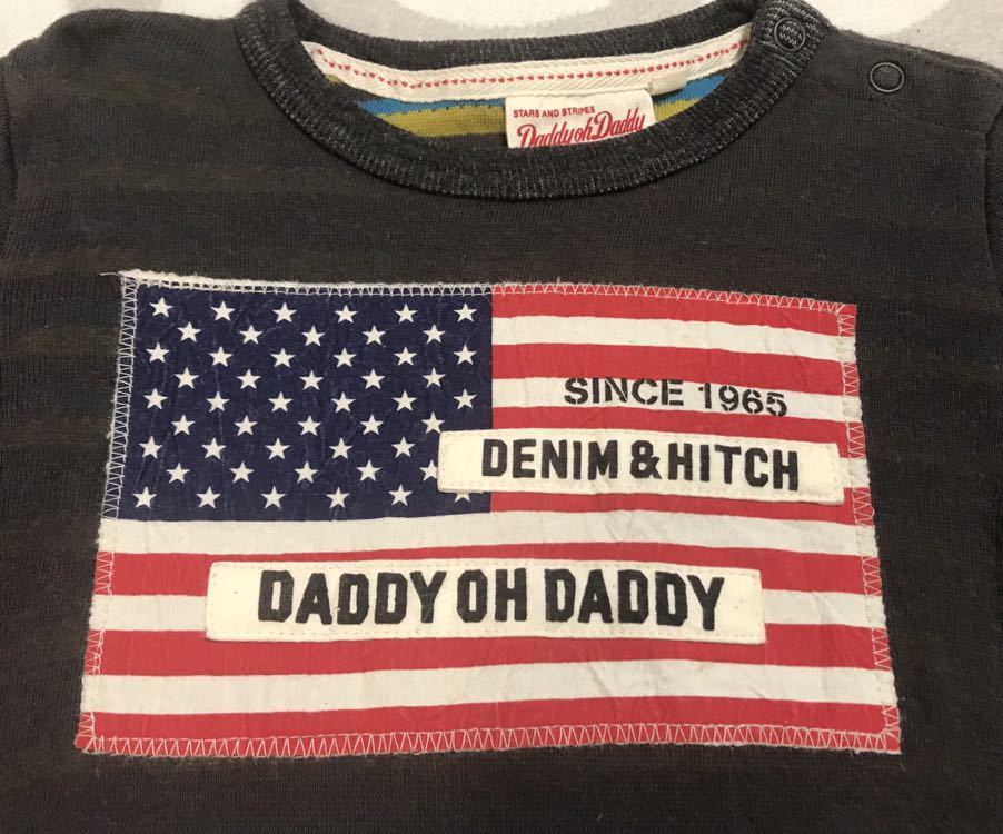 ダディオダディ★重ね着風 長袖Ｔシャツ★90★DADDY OH DADDY★ロンＴ_画像3