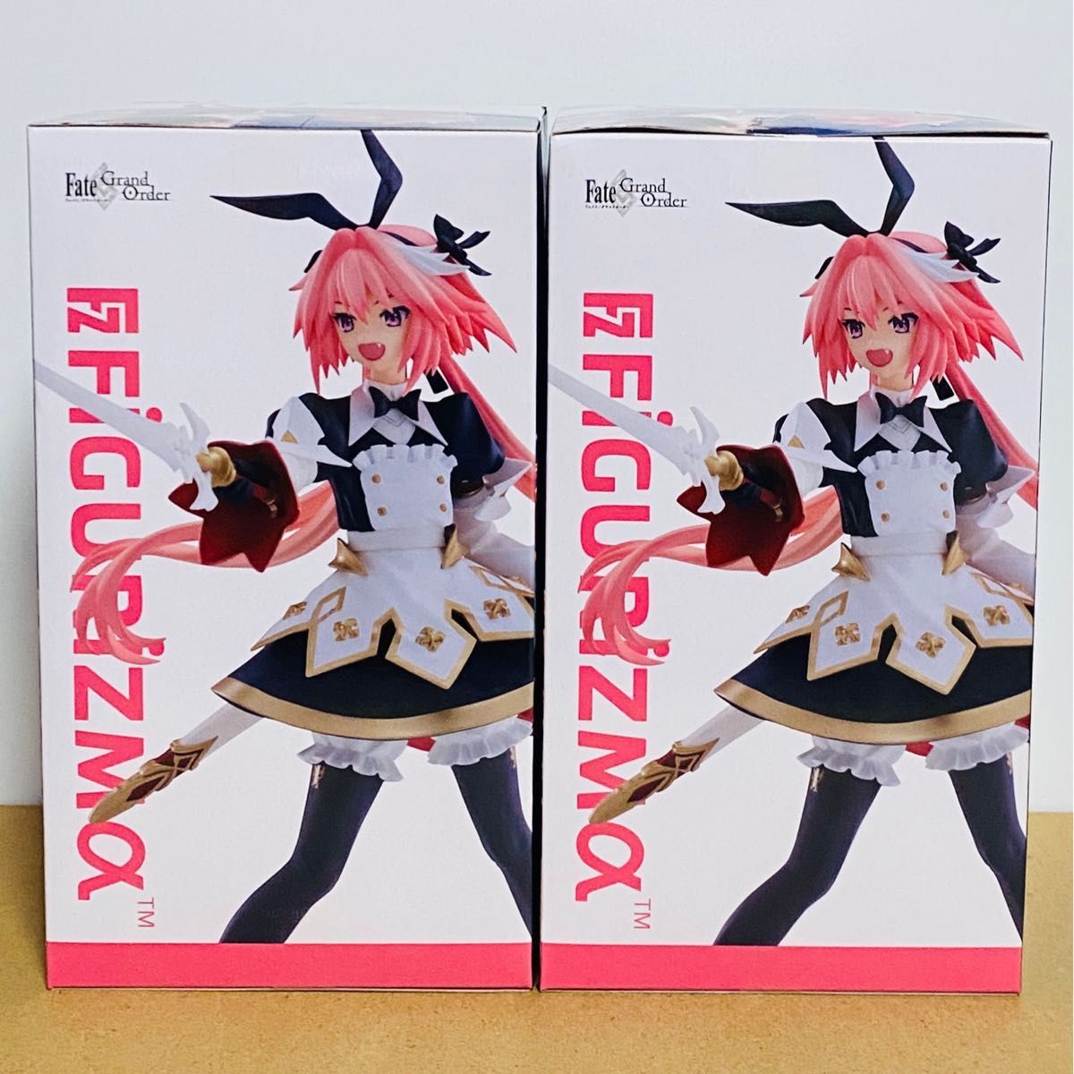 Fate アストルフォ フィギュア 2体セット Fate/GrandOrder FIGURIZMα セイバー/アストルフォ フィギュア2
