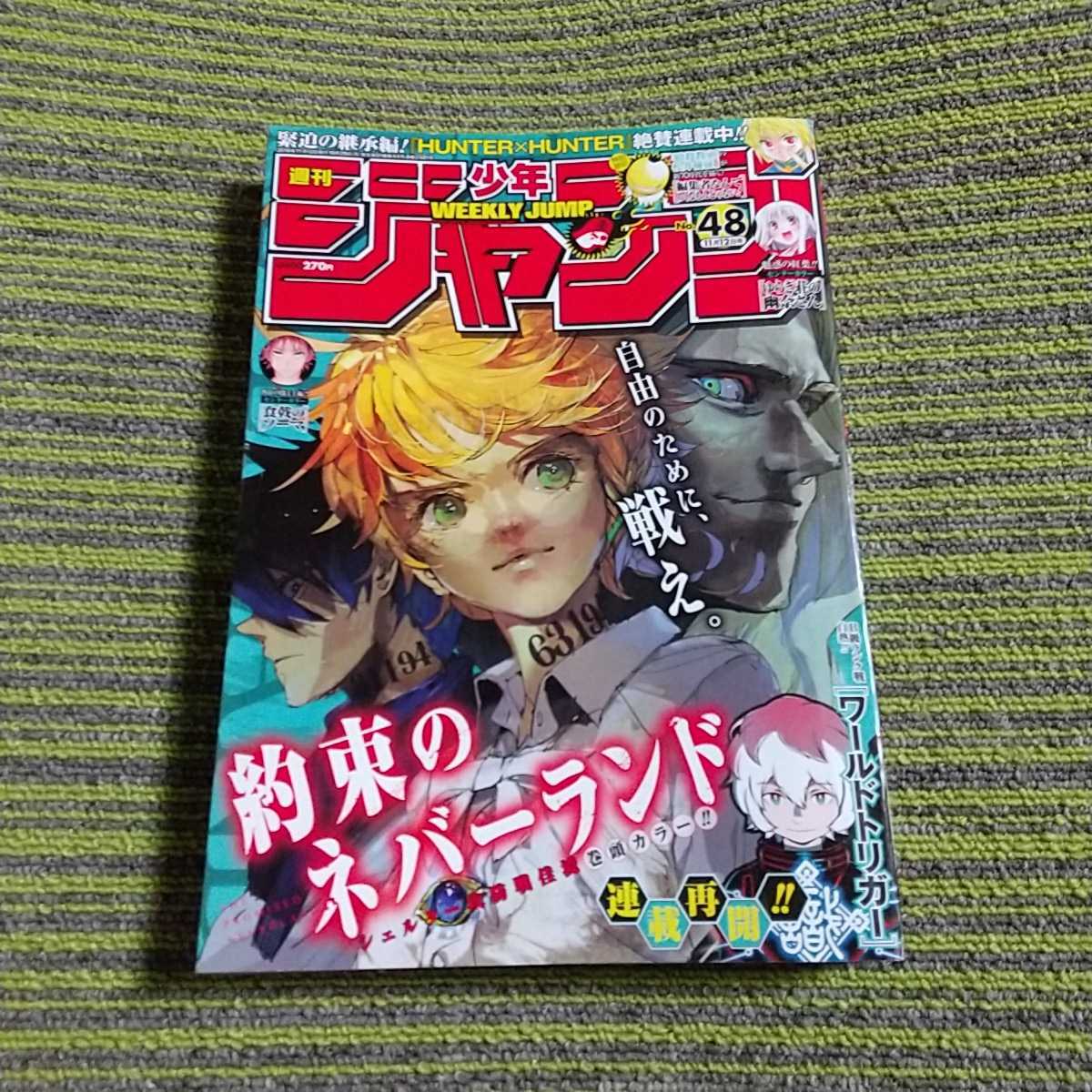 ヤフオク 少年ジャンプ 18年48号 連載再開 約束のネバー
