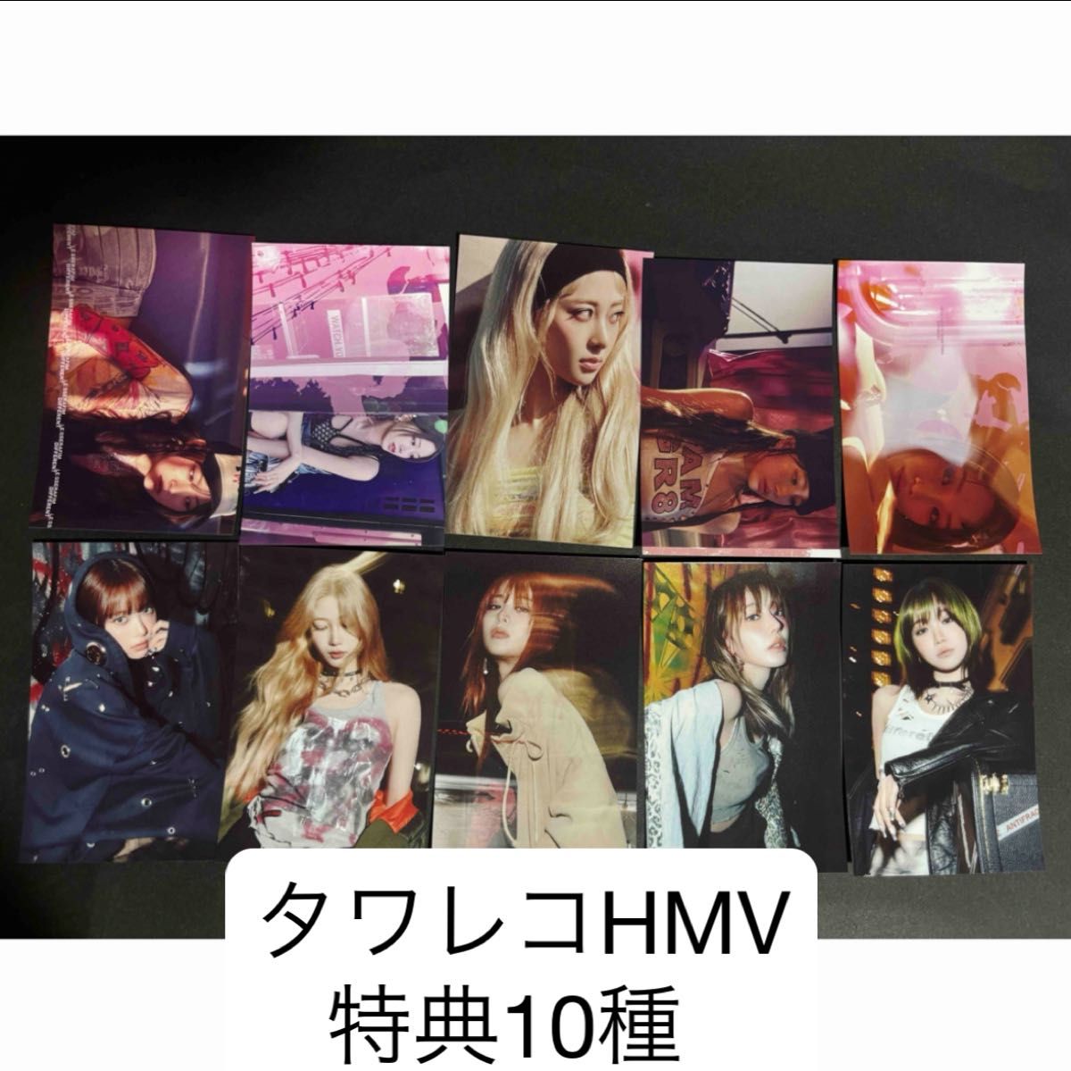 ルセラフィム different hmv ラキドロ ステッカー 全員コンプ ルセラフィム DIFFERENT ステッカー 10種 タワレコ HMV 購入特典