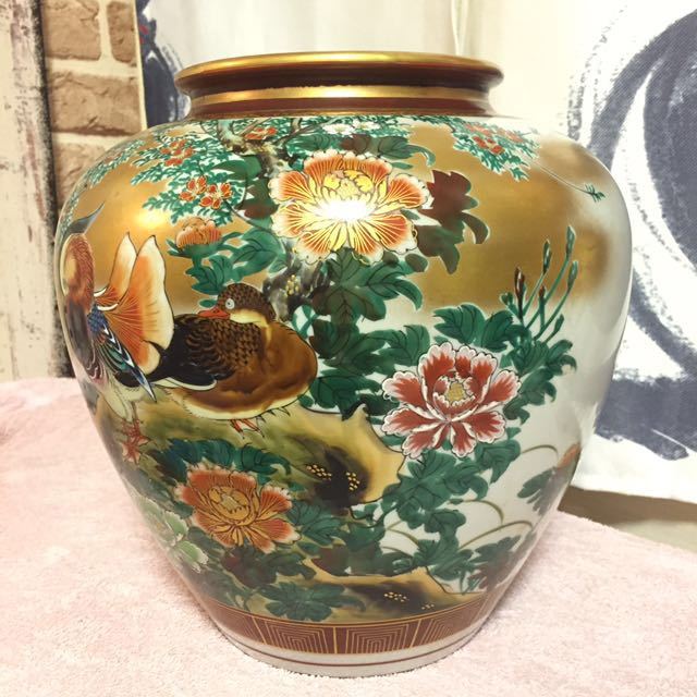 カタログギフトも! 九谷焼 花瓶 壺 drenriquejmariani.com