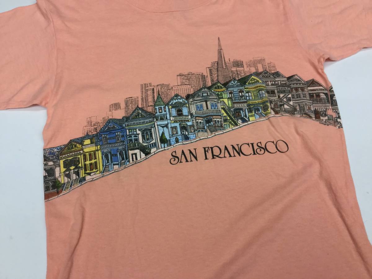 90s USA製 ONEITA POWER-T Tシャツ Mサイズ SAN FRANCISCO 