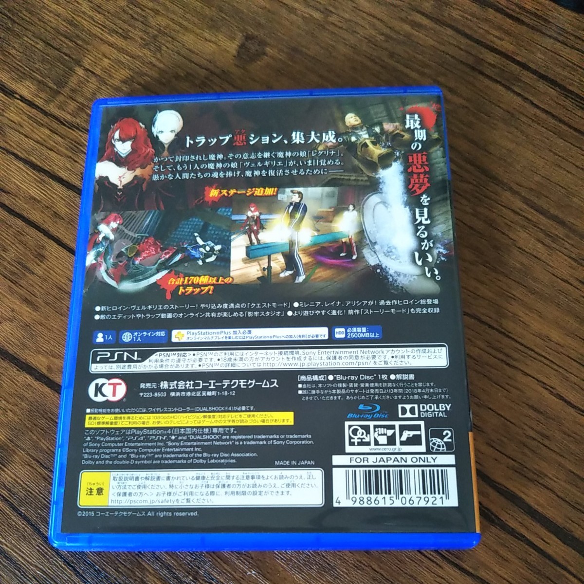 Paypayフリマ Tecmo 影牢 もう1人のプリンセス Ps4 Paypayフリマ Tecmo 影牢 もう1人のプリンセス Ps4