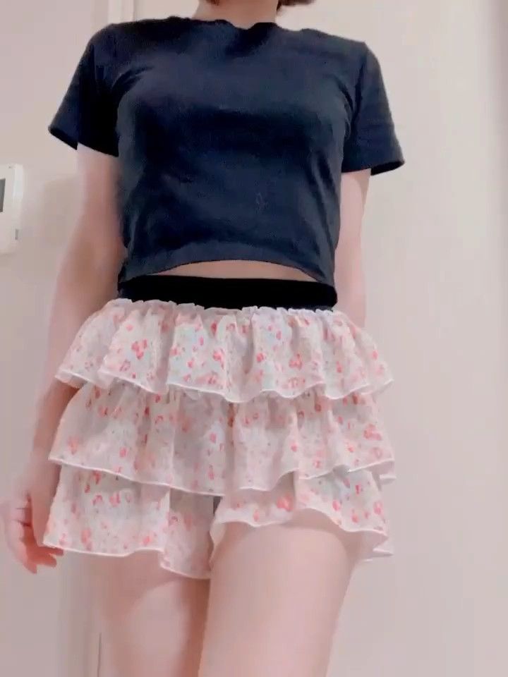 フリル短パン y2K 森ガール