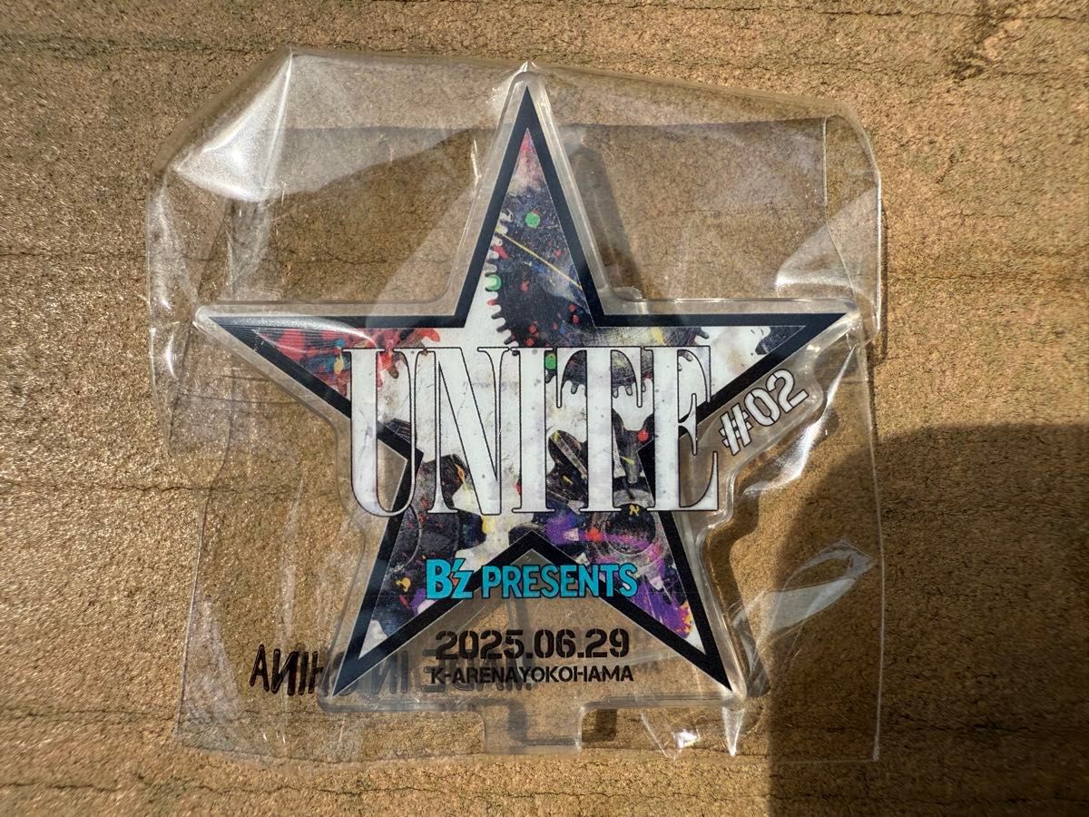 mon B'zUniteガチャガチャ 6月29日 B'z presents UNITE ♯02 ガチャガチャ6月29日限定アクリル
