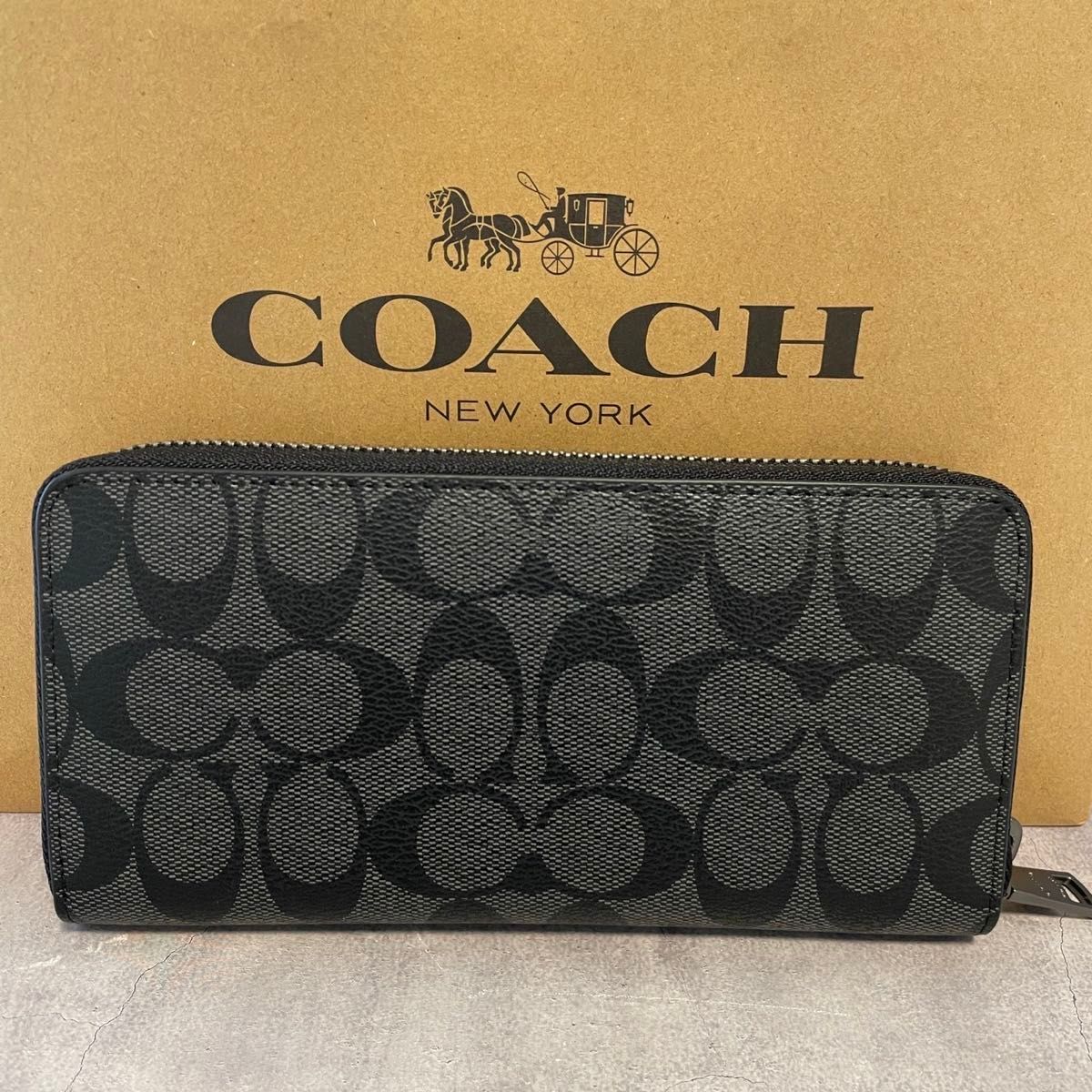 【最安値】COACH コーチ 長財布 シグネチャー 新品 新品 COACH 長財布 コーチ 長財布 レディース メンズ