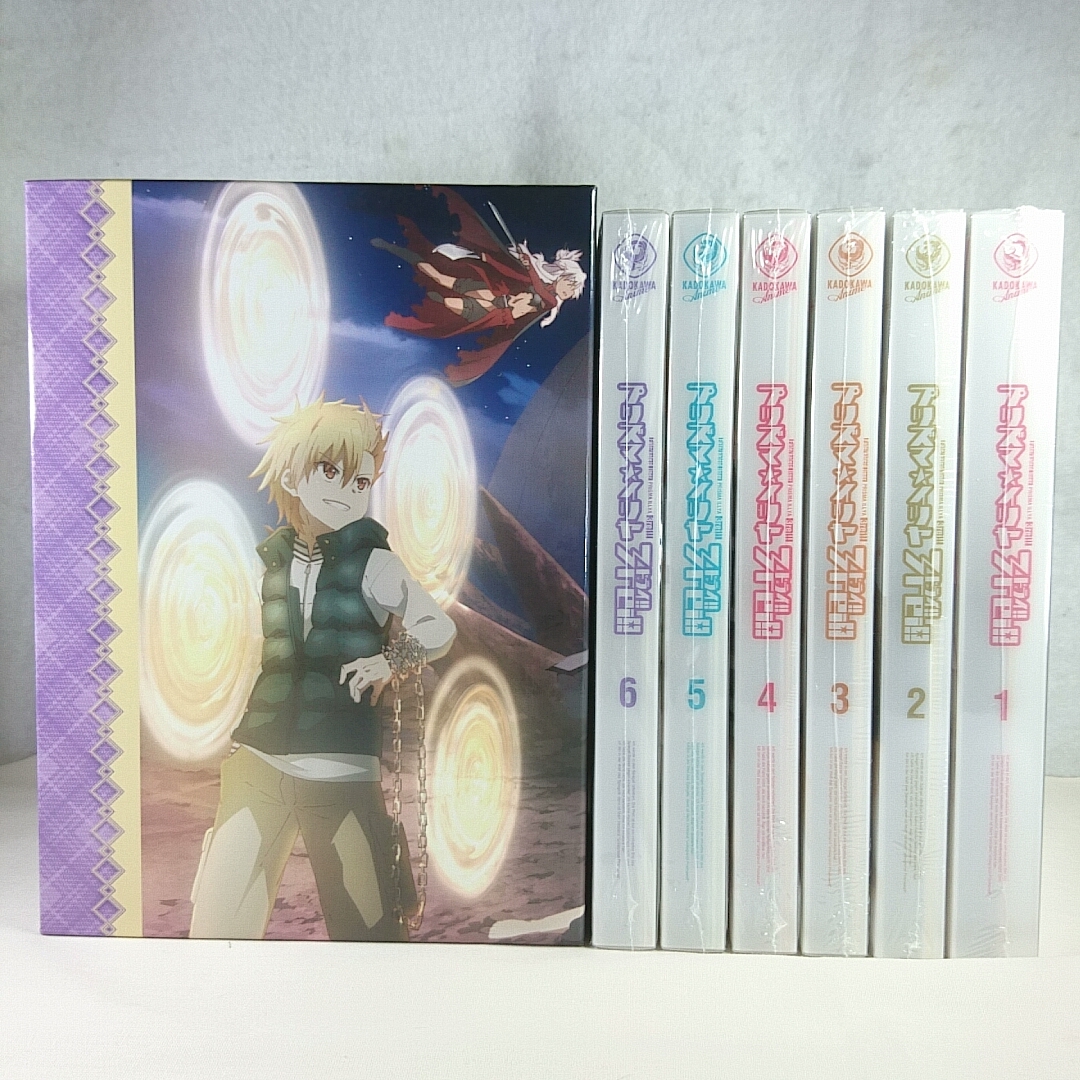 4本新品未開封 BOX付 DVD Fate/kaleid liner プリズマ☆イリヤ 3rei