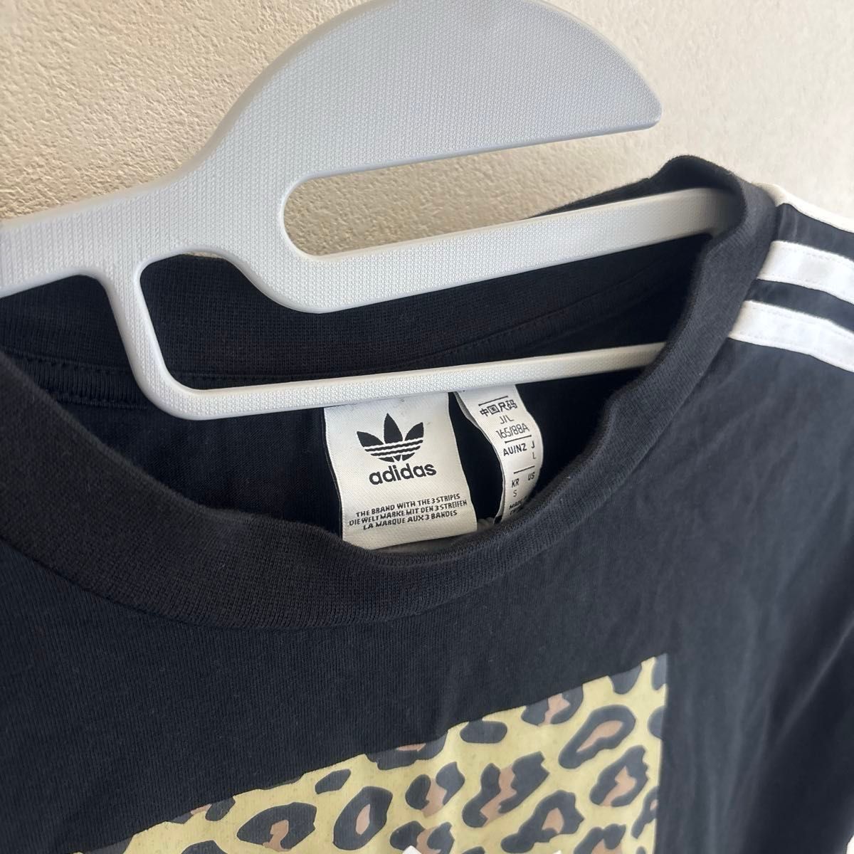 国内配送【adidas】オリジナル レオパード クロップド丈 Tシャツ adidas クロップド丈 ヒョウ柄Tシャツ|Yahoo!フリマ(旧PayPay