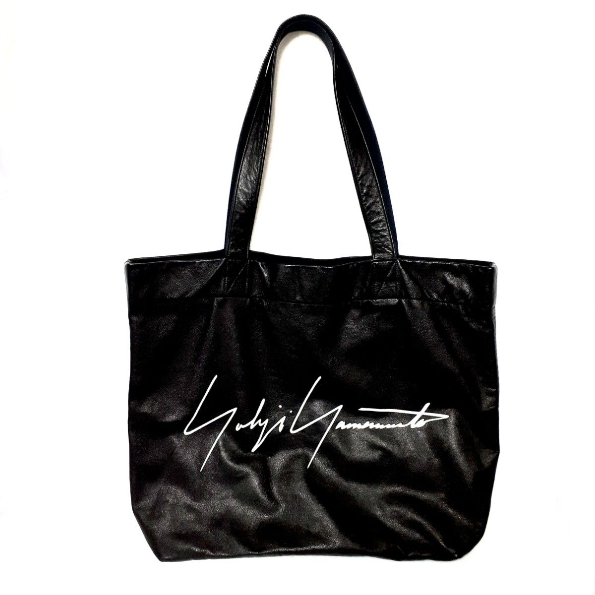 【Yロゴ】Yohji Yamamoto ヨウジヤマモト デザイントートバッグ 先着限定特別価格 】希少新品限定 ヨウジヤマモト 本革 レザー