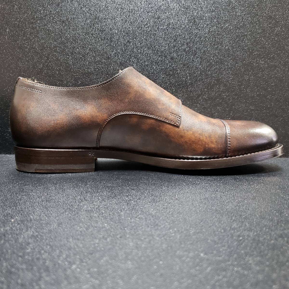 サントーニ(Santoni) ダブルモンクシューズ 茶 UK6 | contifarma.pe
