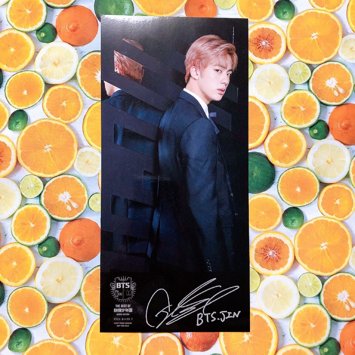 BTS ジン ソクジン FC ファンクラブ 継続特典 フォト 写真