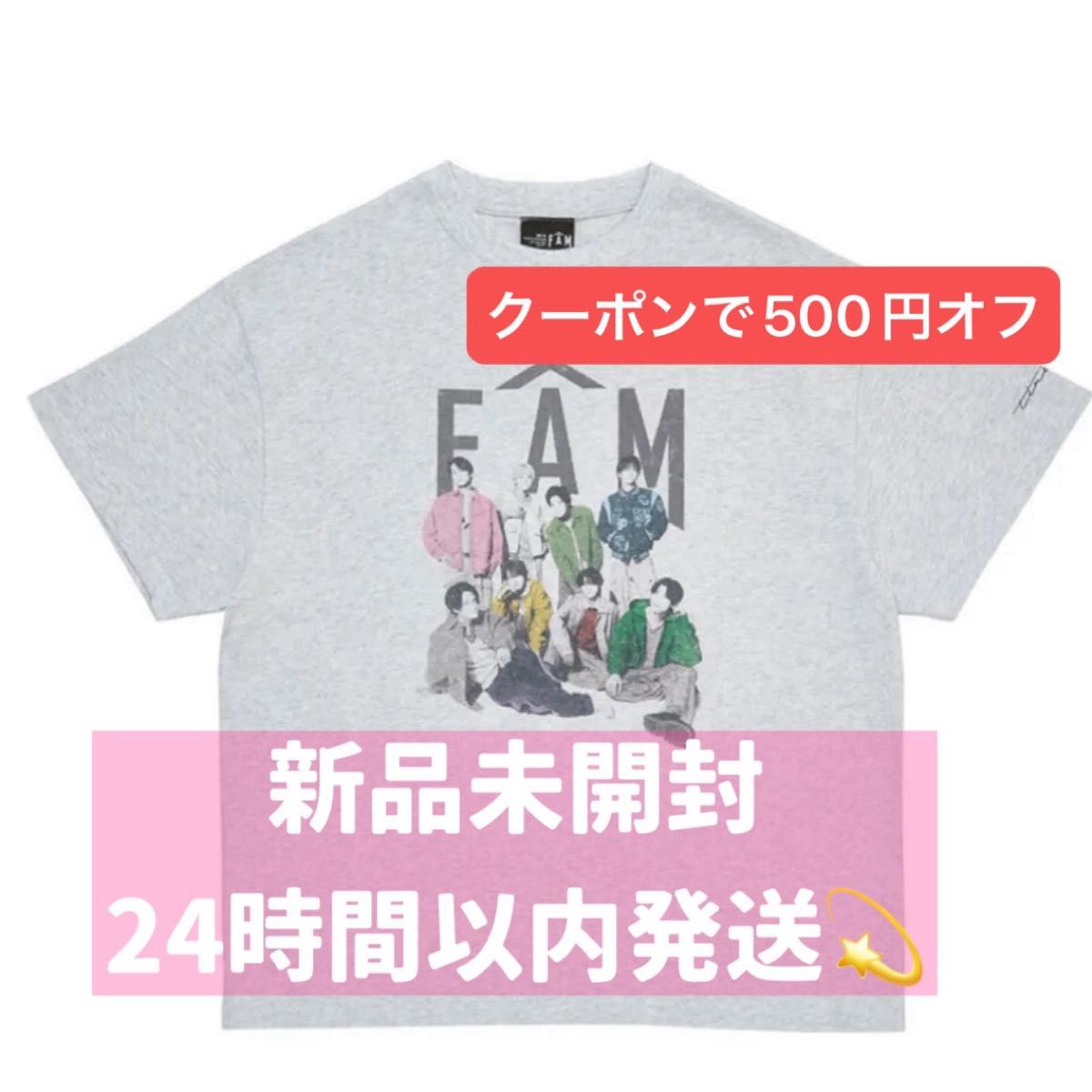 timelesz Tシャツ FAM 2025ツアー グッズ タイムレス タイムレス timelesz Tシャツ FAM 2025 コンサート グッズ T