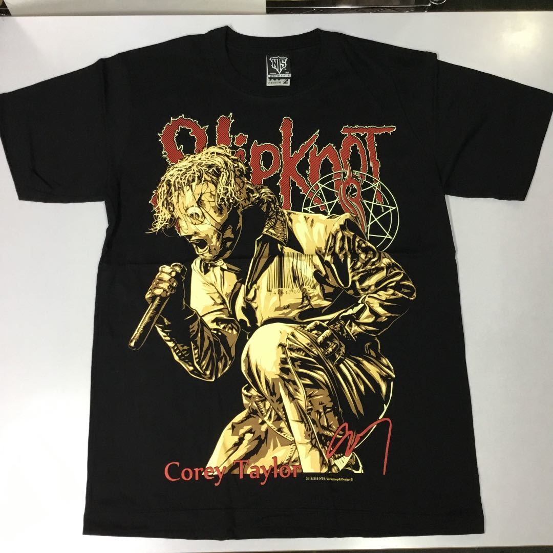 SR5A2. バンドデザインTシャツ Mサイズ　スリップノット SlipknoT ③