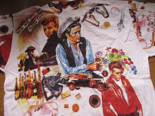大人気の 激レア! ジェームスディーン フルカラー 総柄 Tシャツ 理由
