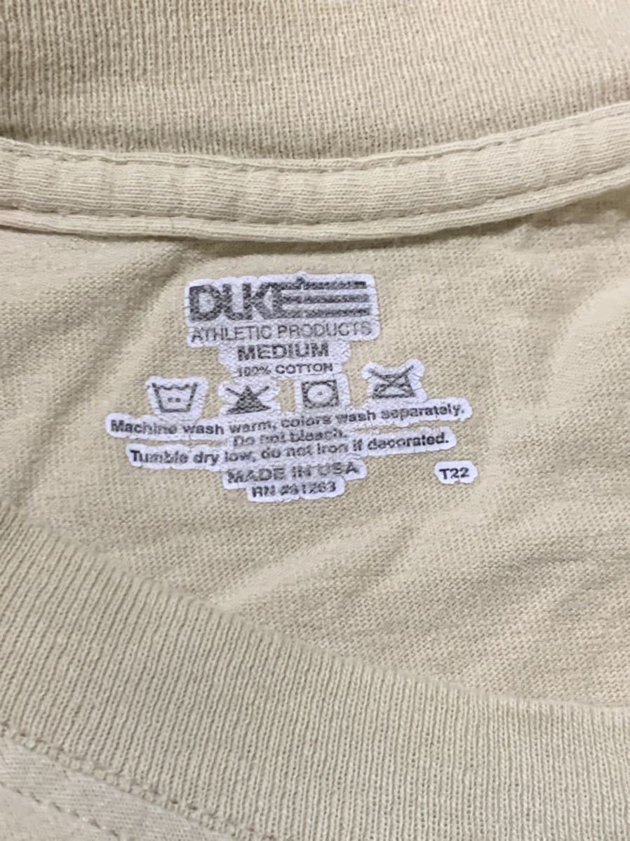 米軍 放出品 DUKE 半袖 Tシャツ アウトドア サイズ Mの画像5