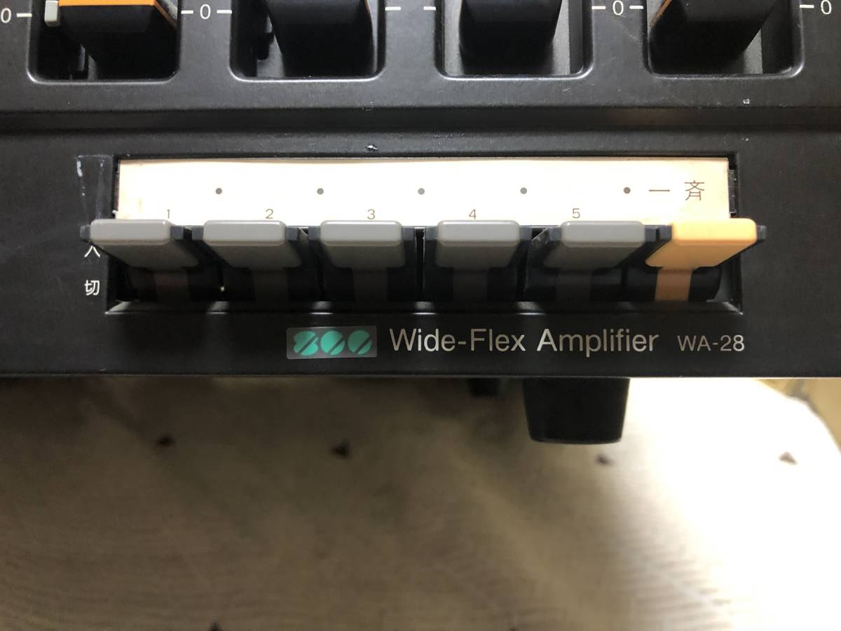 Panasonic WA-28 amplifier jak goods explanation field . please see 