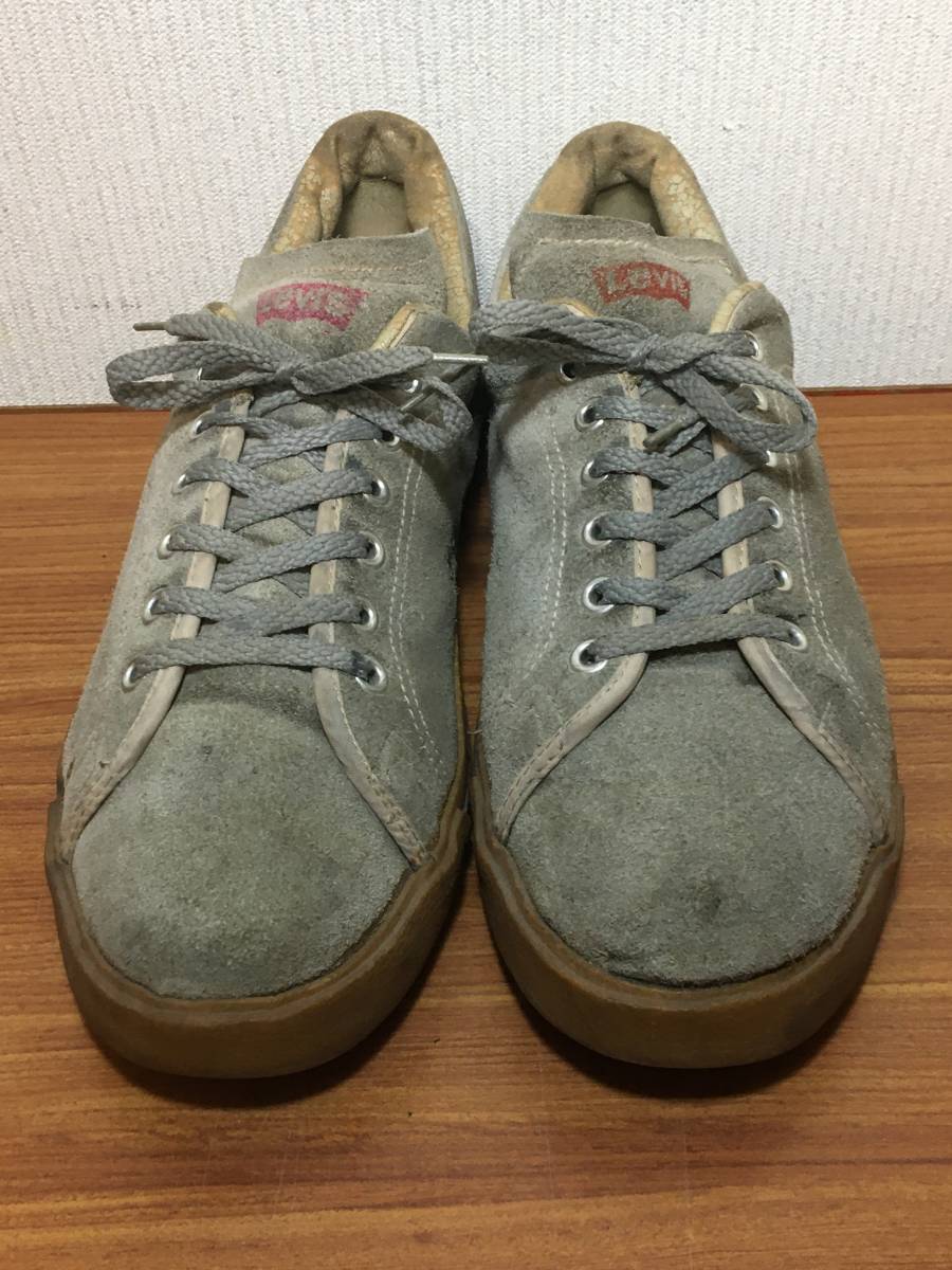 送料込み!! レア ビンテージ 70s Levi's for feet リーバイス スエード スニーカー US11 オレンジタブ ガムソール ヴィンテージ vintage_画像2