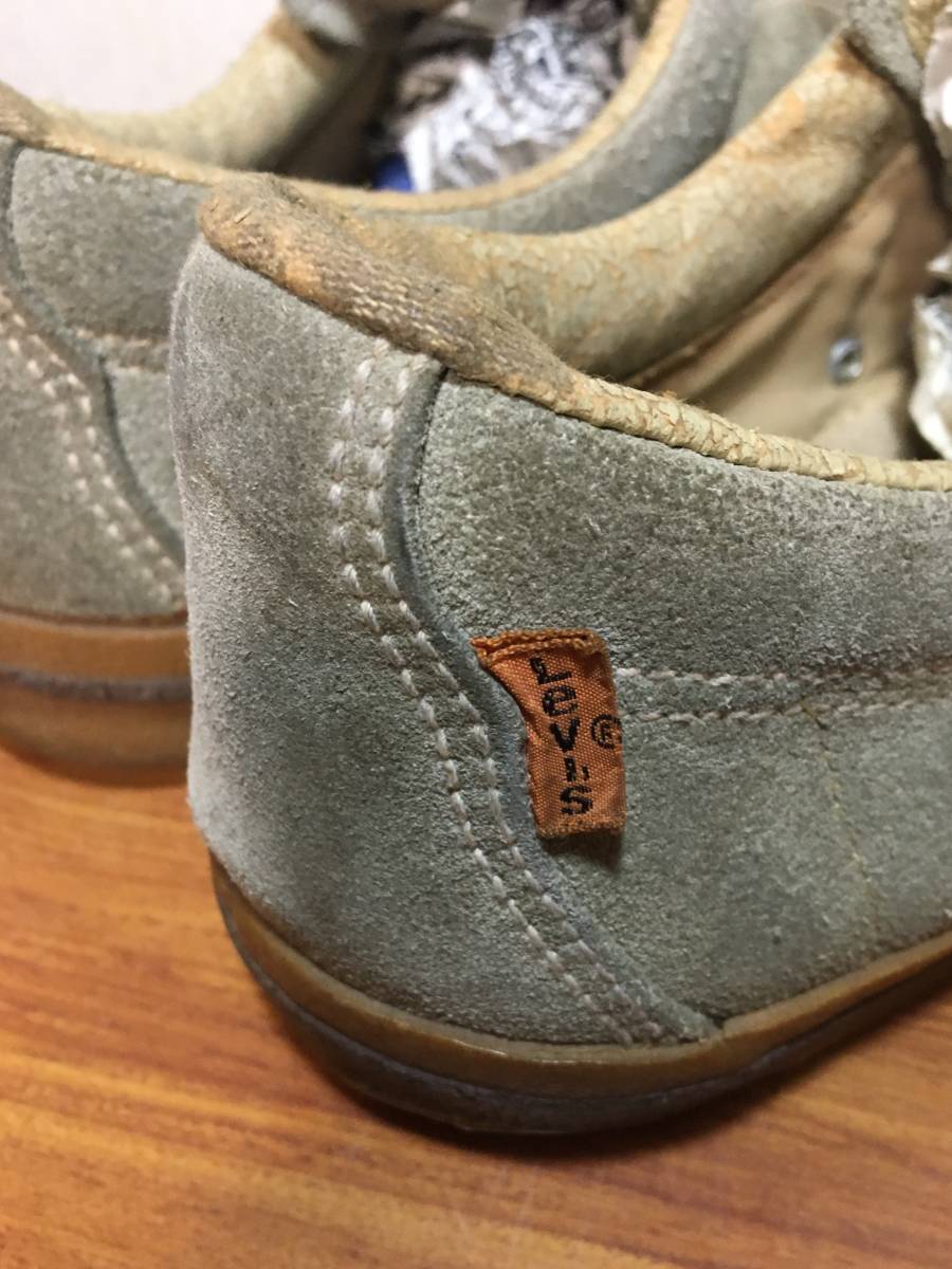 送料込み!! レア ビンテージ 70s Levi's for feet リーバイス スエード スニーカー US11 オレンジタブ ガムソール ヴィンテージ vintage_画像7