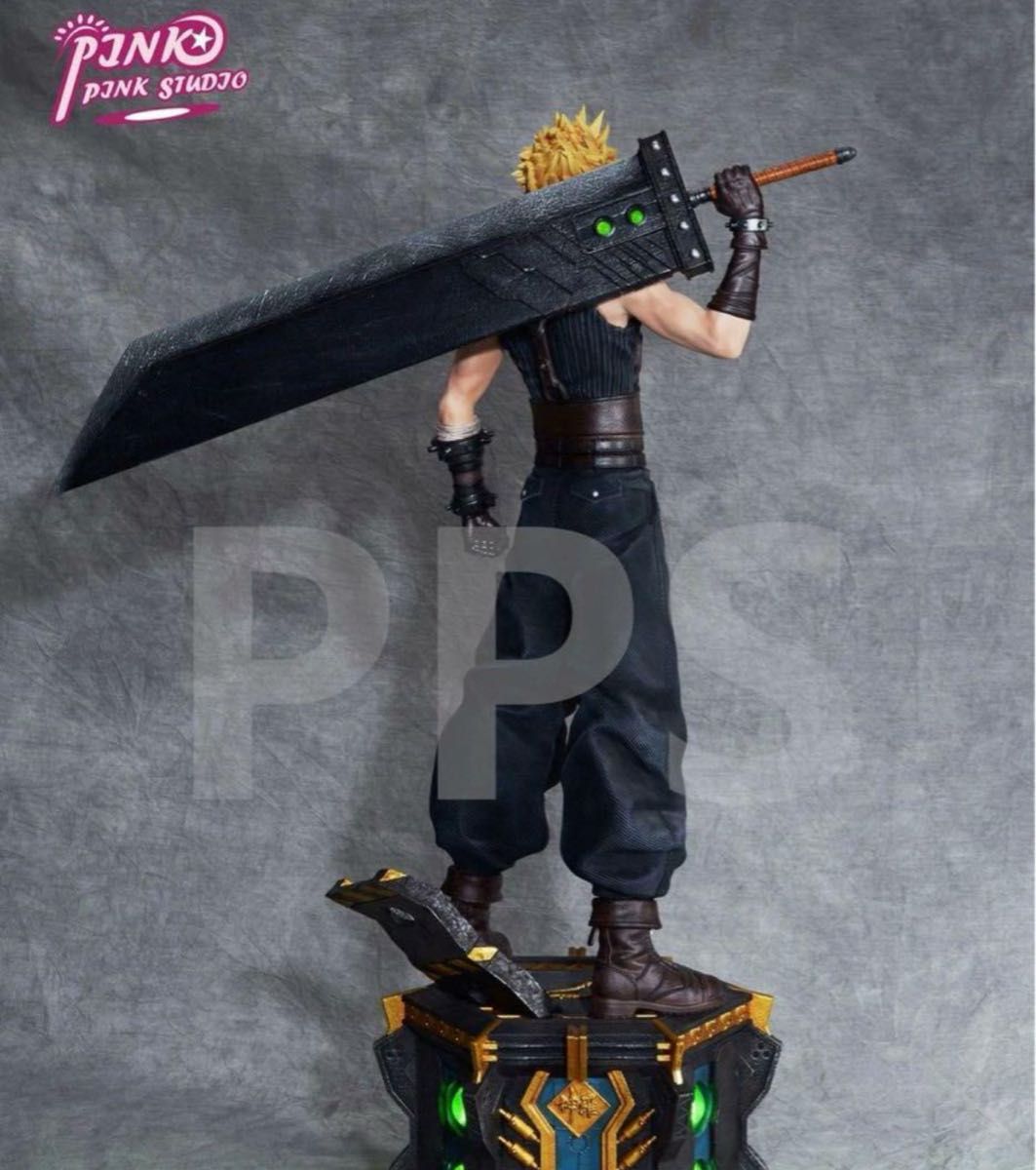 【ファイナルファンタジー7】クラウド ガレージキット特大フィギュア cloud ファイナルファンタジー7】クラウド ガレージキット特大