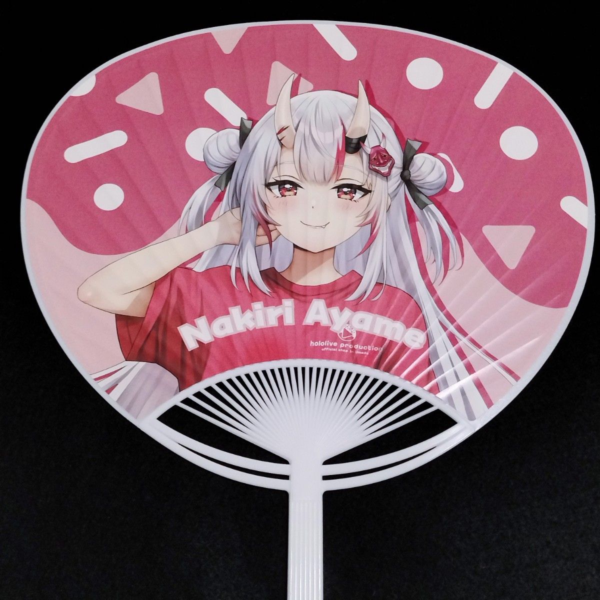 百鬼あやめ特典うちわセット 大阪店限定 百鬼あやめ うちわ 特典 ホロライブオフィシャルショップ 大阪