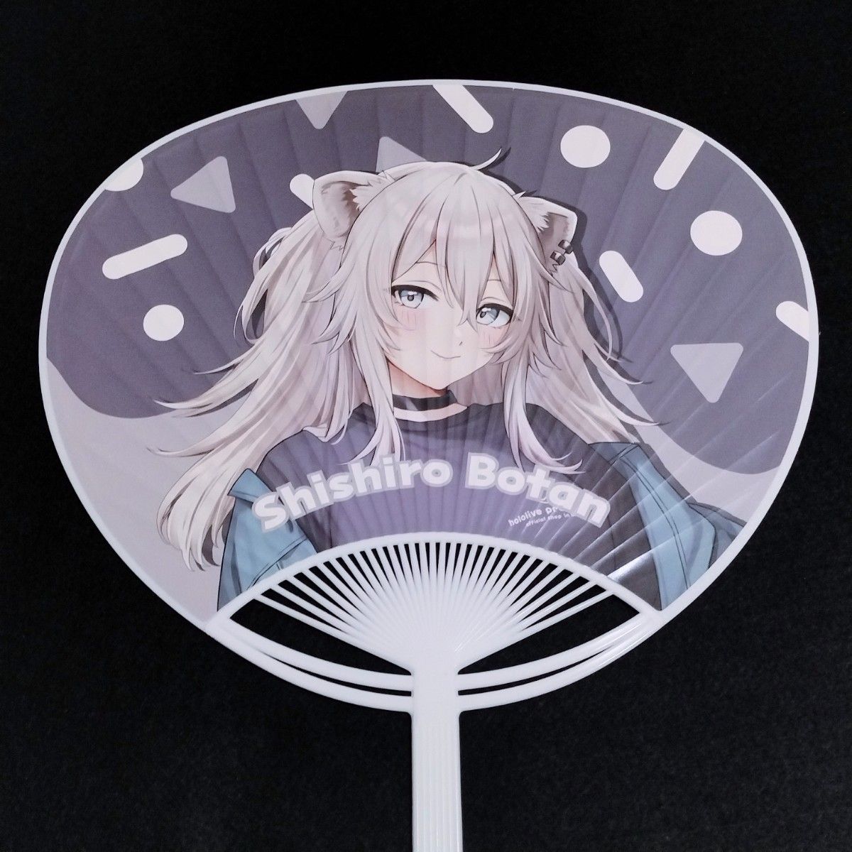 獅白ぼたん特典うちわセット 大阪店限定 獅白ぼたん うちわ 特典 ホロライブオフィシャルショップ 大阪