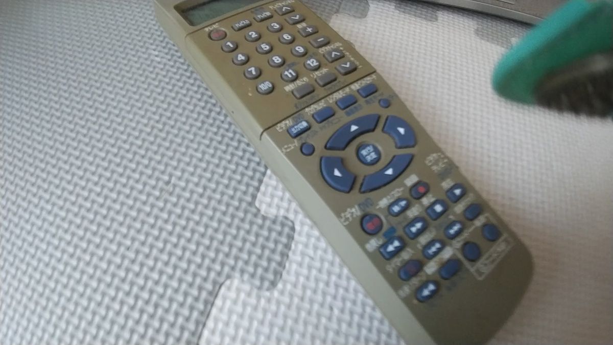 Panasonic パナソニック VHS 一体型 DVD レコーダー プレーヤー ビデオデッキ 動作品 リモコン ケーブル付き