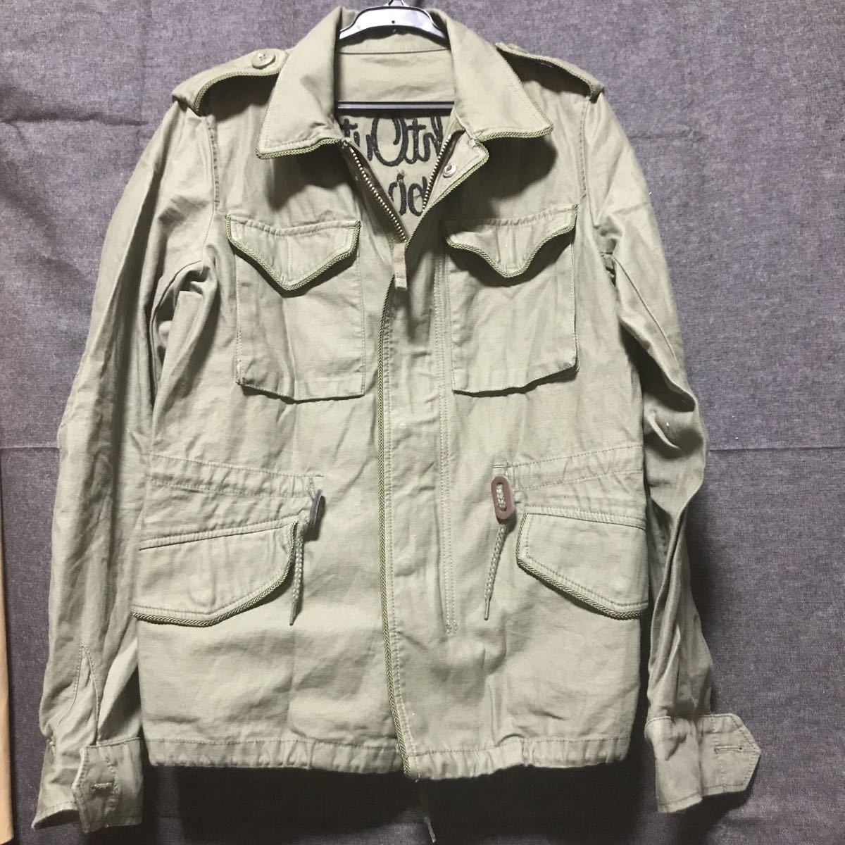  beautiful goods rare moussy military jacket 2.