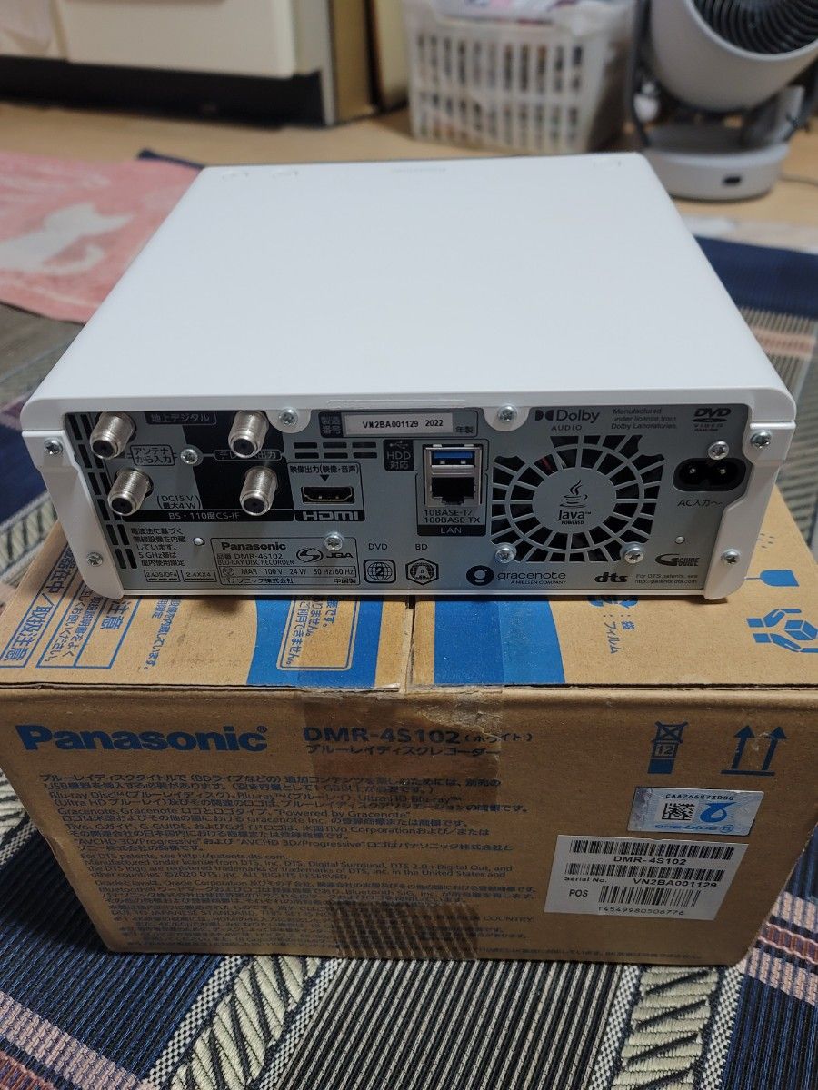 Panasonic ブルーレイレコーダーDMR-4S102|Yahoo!フリマ(旧 Panasonic ブルーレイレコーダーDMR-4S102|Yahoo!フリマ(旧