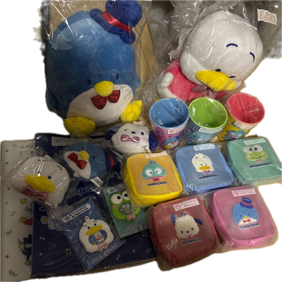 はぴだんぶい当りくじ まとめ売り サンリオ 値下げ対応可 / サンリオ当たりくじ はぴだんぶい当りくじ