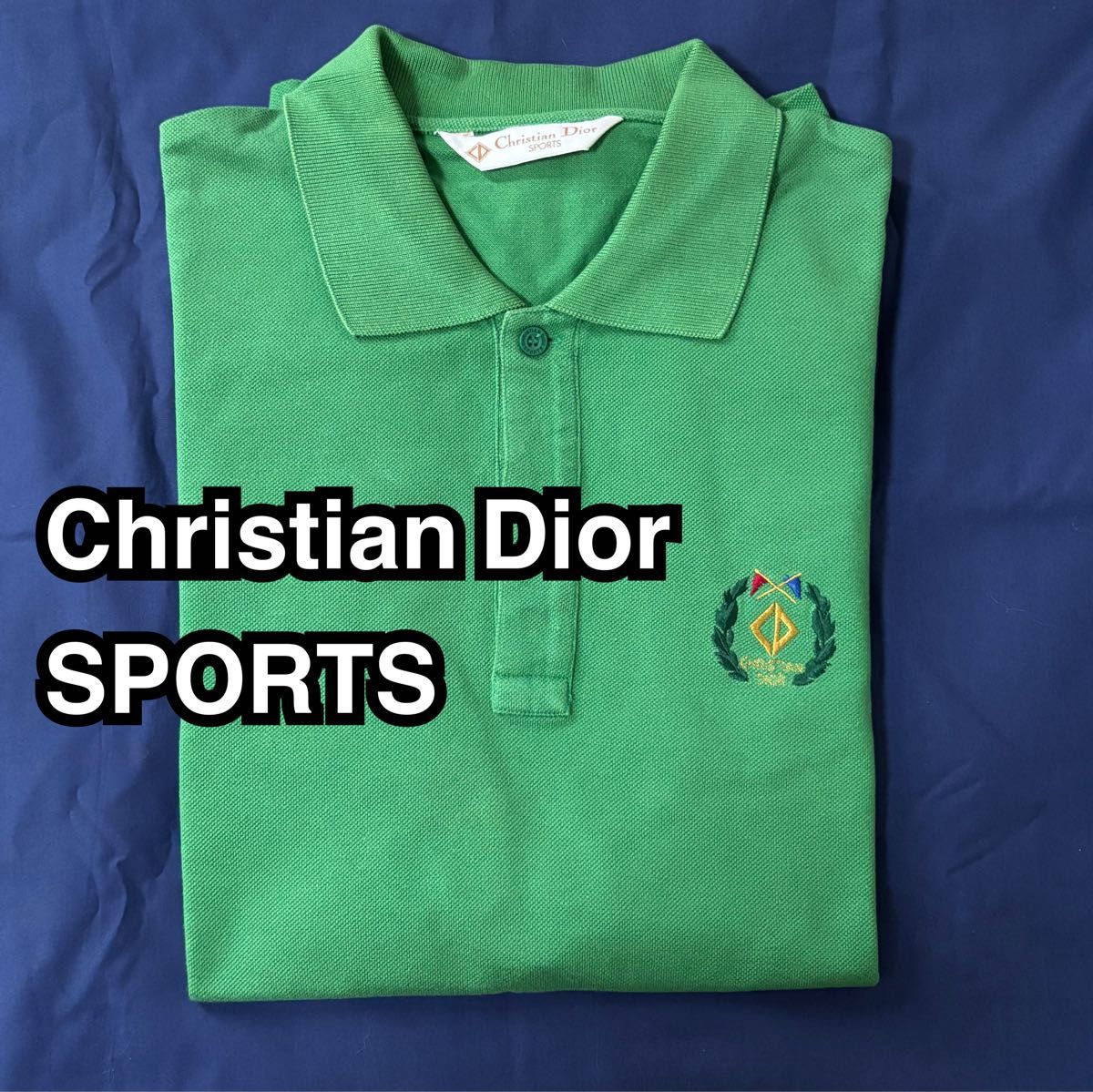 美品ビンテージ ChristianDior SPORTS ポロシャツ LLサイズ