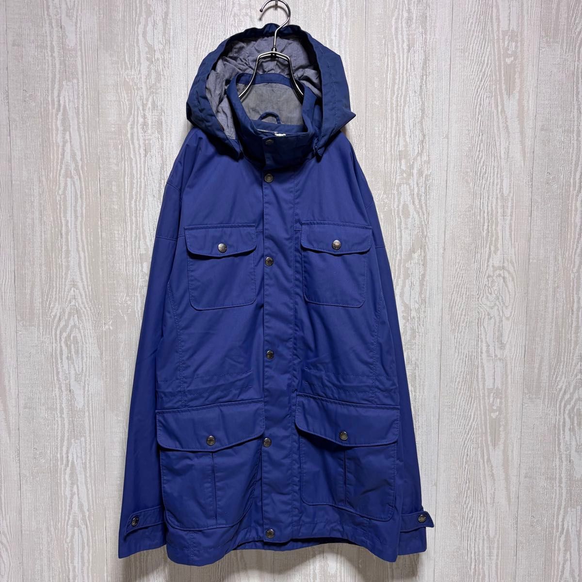 THE NORTH FACE マウンテンパーカー 青系 N015825E0031 美品】ノースフェイス マウンテンパーカー ブルー メンズL