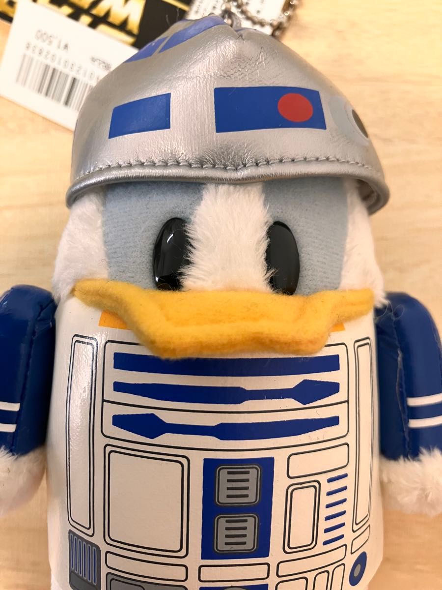 スターウォーズ ドナルド R2D2 ぬいぐるみバッジ ディズニー #1 スターウォーズ ドナルド R2D2 ぬいぐるみバッジ ディズニー #1