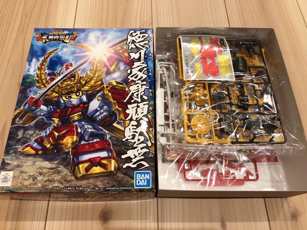 未組立 新品 未使用 SDガンダム BB戦士 SD戦国伝 武神降臨編 織田信長頑駄無 豊臣秀吉頑駄無　徳川家康頑駄無 3体セット_画像7