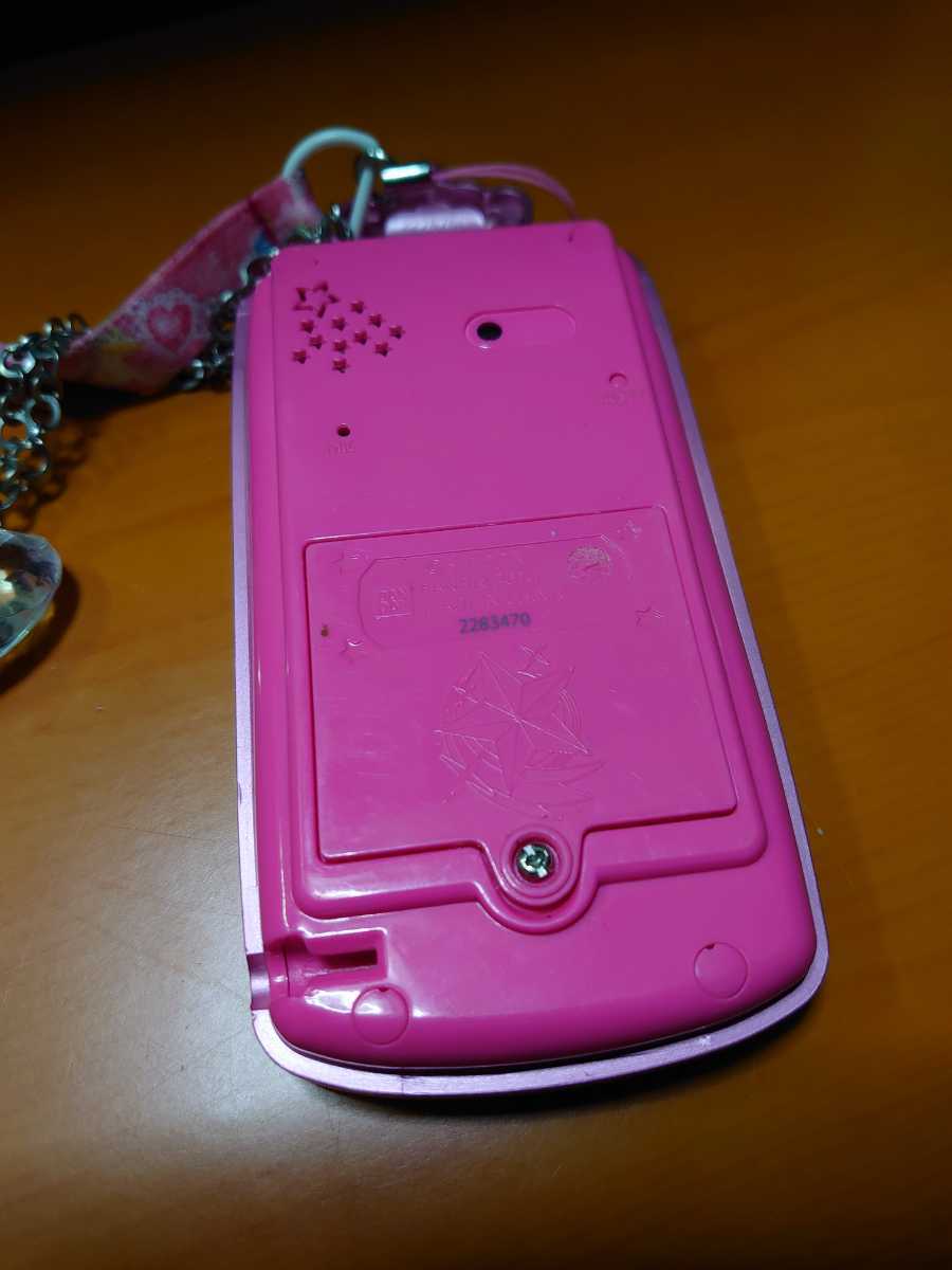 Aikatsu phone look DX? USED with translation. operation verification ending 
