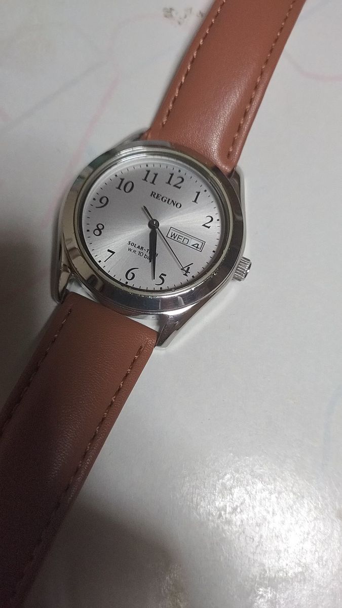 CITIZEN レグノ 腕時計 ソーラー 稼働品 ベルト交換後使用頻度少