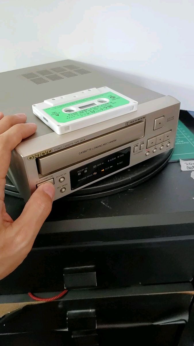 ONKYO オンキョー カセットデッキ K-V3 動作品