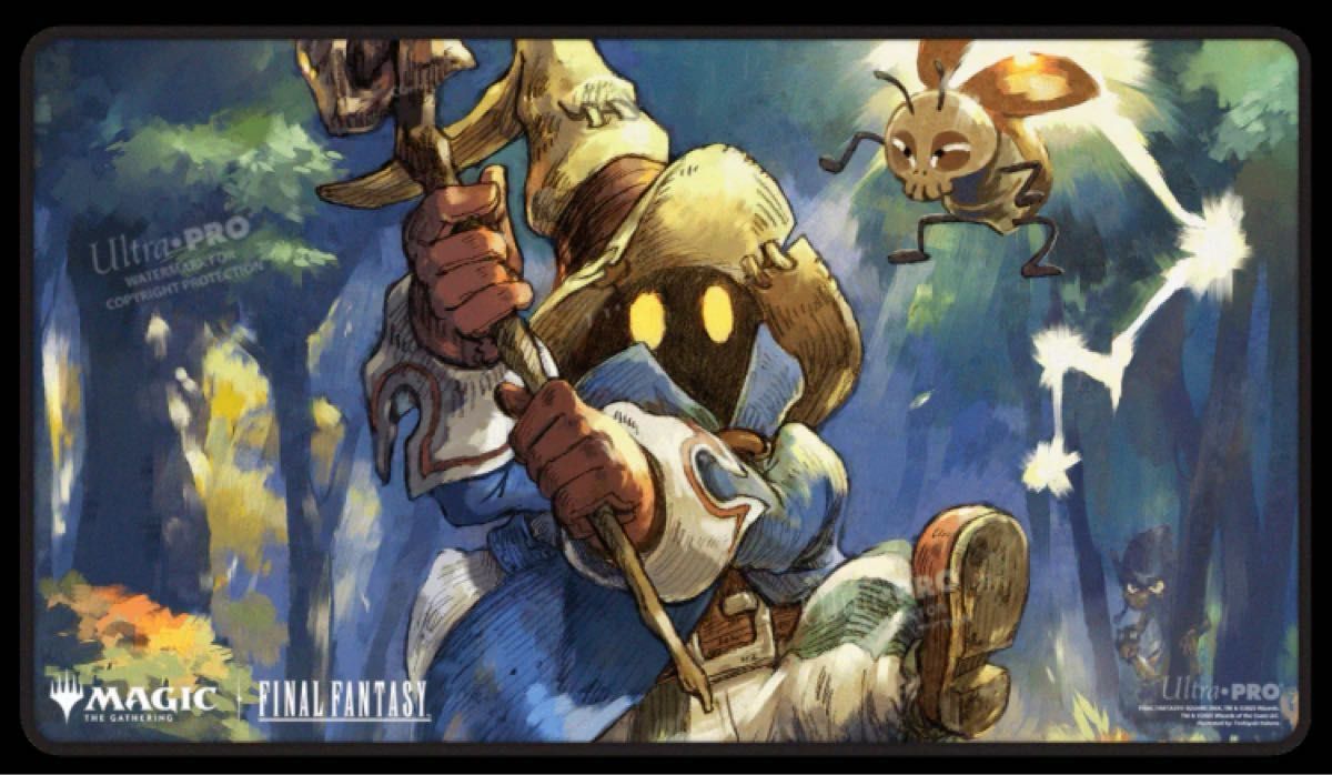 新品未開封 ビビ 両面 プレイマット mtg FF ff mtg プレイマット ビビ ultra pro ファイナルファンタジー