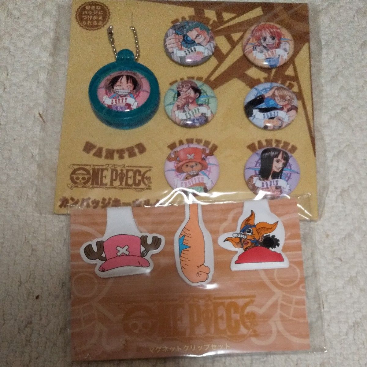 ONE PIECE ジャンプフェスタ2003 カンバッジキーホルダー ワンピースONE PIECE カンバッジキーホルダー マグネット