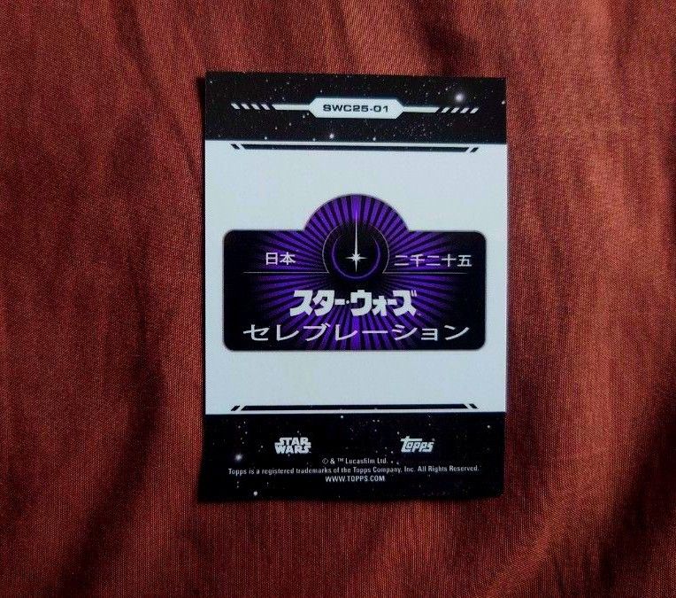 「非売品」スターウォーズセレブレーション EXHIBITOR 出展者 パス スター・ウォーズセレブレーション限定 TOPPS 名誉 BOX&セレブ