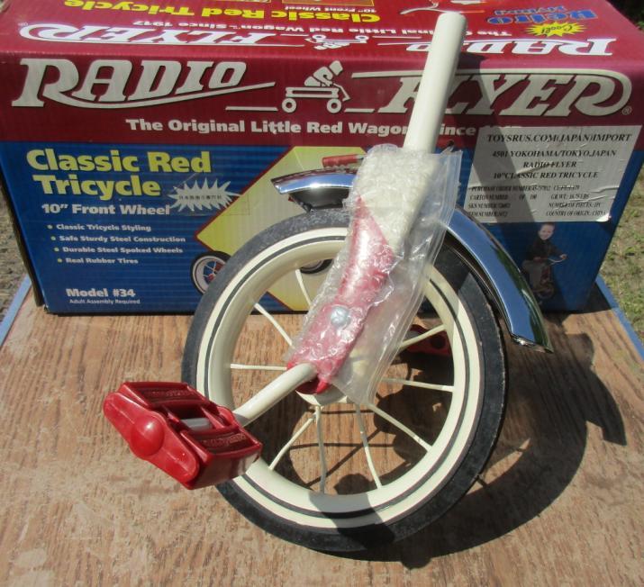  Classic tricycle front around drive system radio Flyer MODEL#34 for 