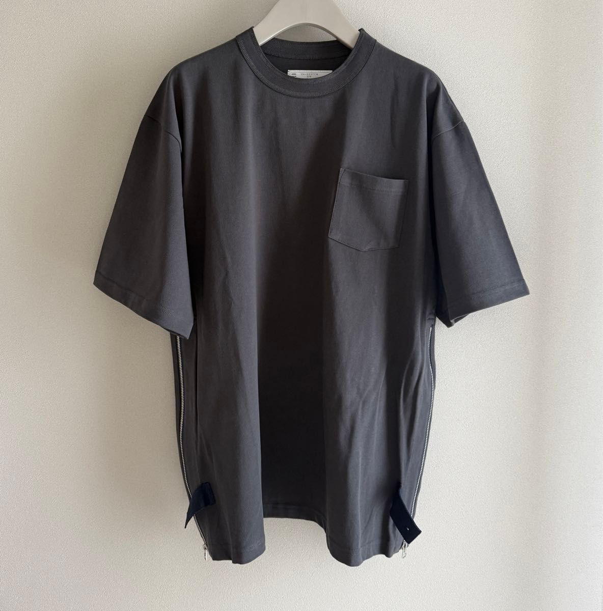 すぐ届く! sacai s Cotton Jersey L/S Tシャツ C/GRAY すぐ届く! sacai s Cotton Jersey L/S Tシャツ C/GRAY sacai