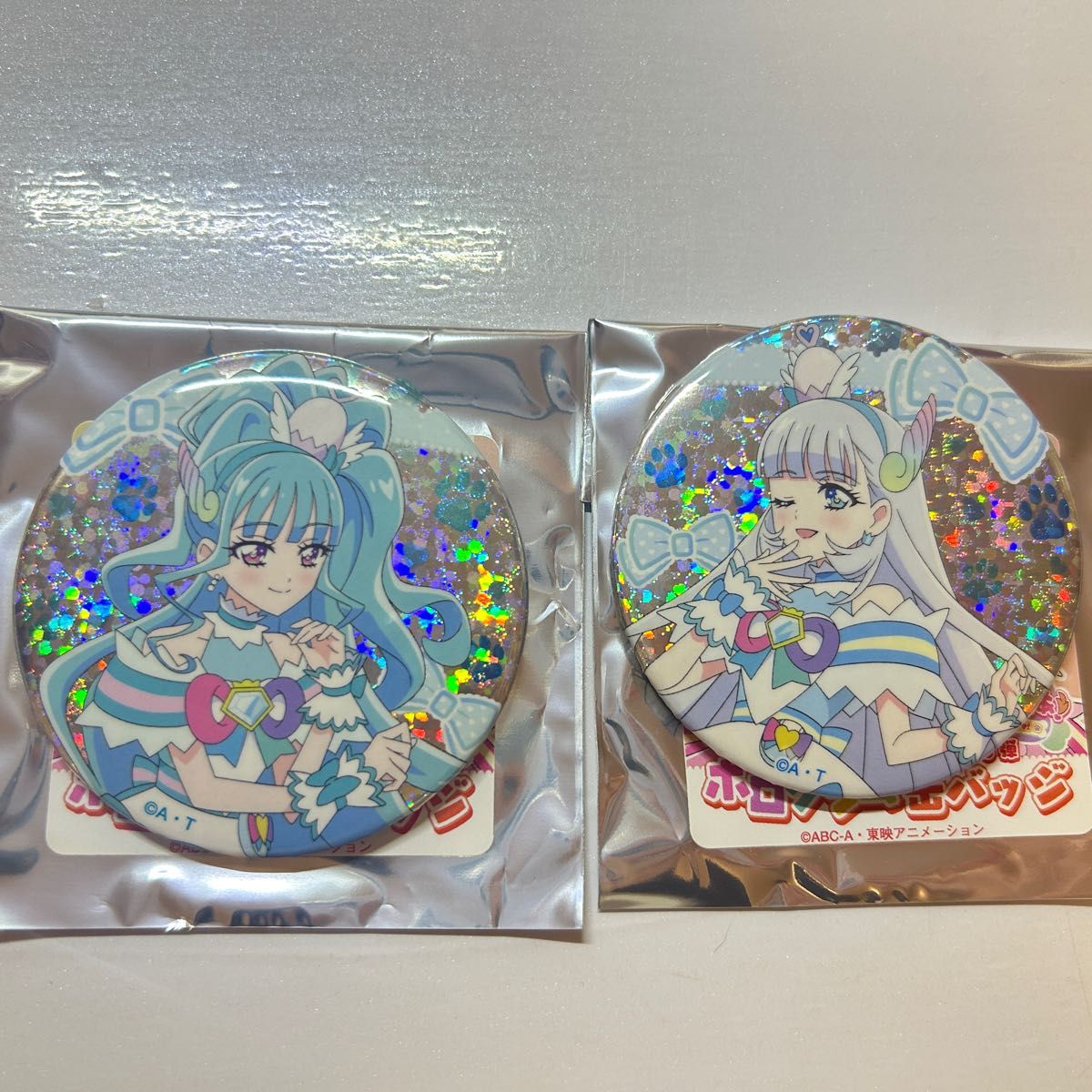 わんだふるぷりきゅあ キュアニャミー アクスタ アニメージュ ホログラム缶バッジ わんだふるぷりきゅあ ホログラム缶バッジ キュアニャミー