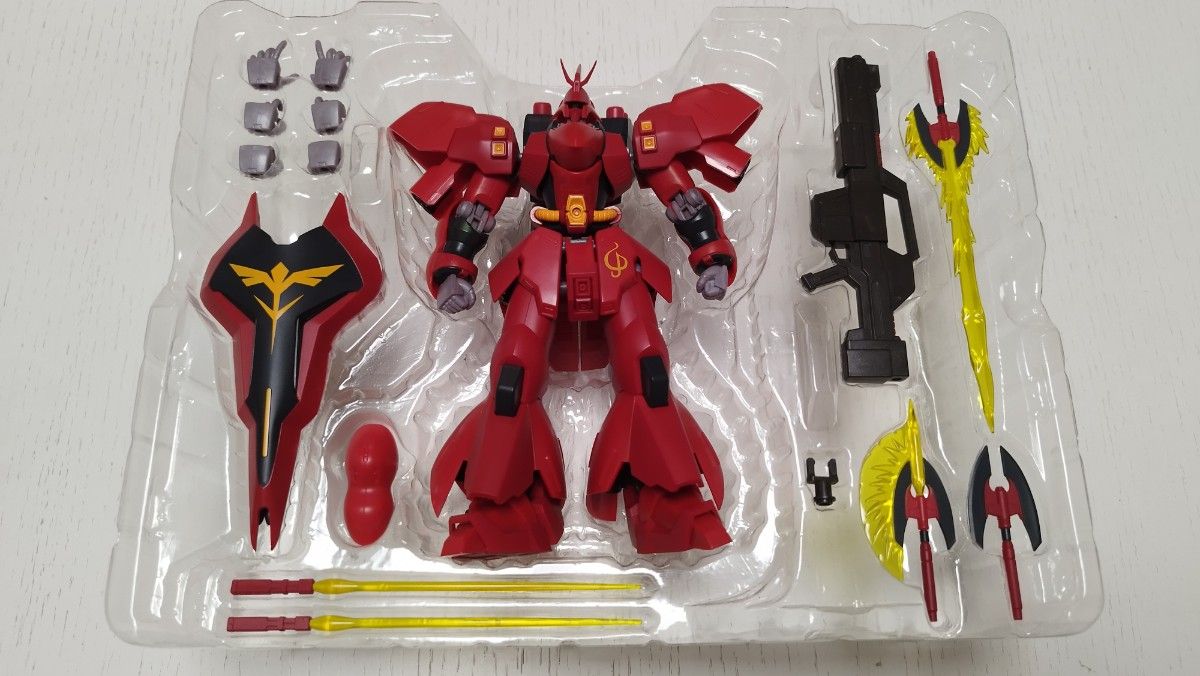 サザビー ROBOT魂、ガンダムユニバース セット【開封品】 サザビー ROBOT魂、ガンダムユニバース セット【開封品