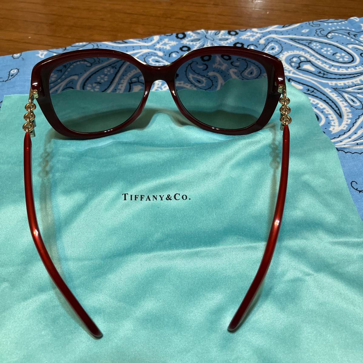 Tiffany ハート サングラス TIFFANY&Co ハートチャームサングラス|Yahoo!フリマ(旧PayPay