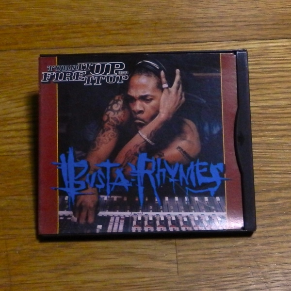 Busta Rhymes バスタライムス Turn It Up Remix リミックス Fire It Up 1998年 12inch CD_画像1