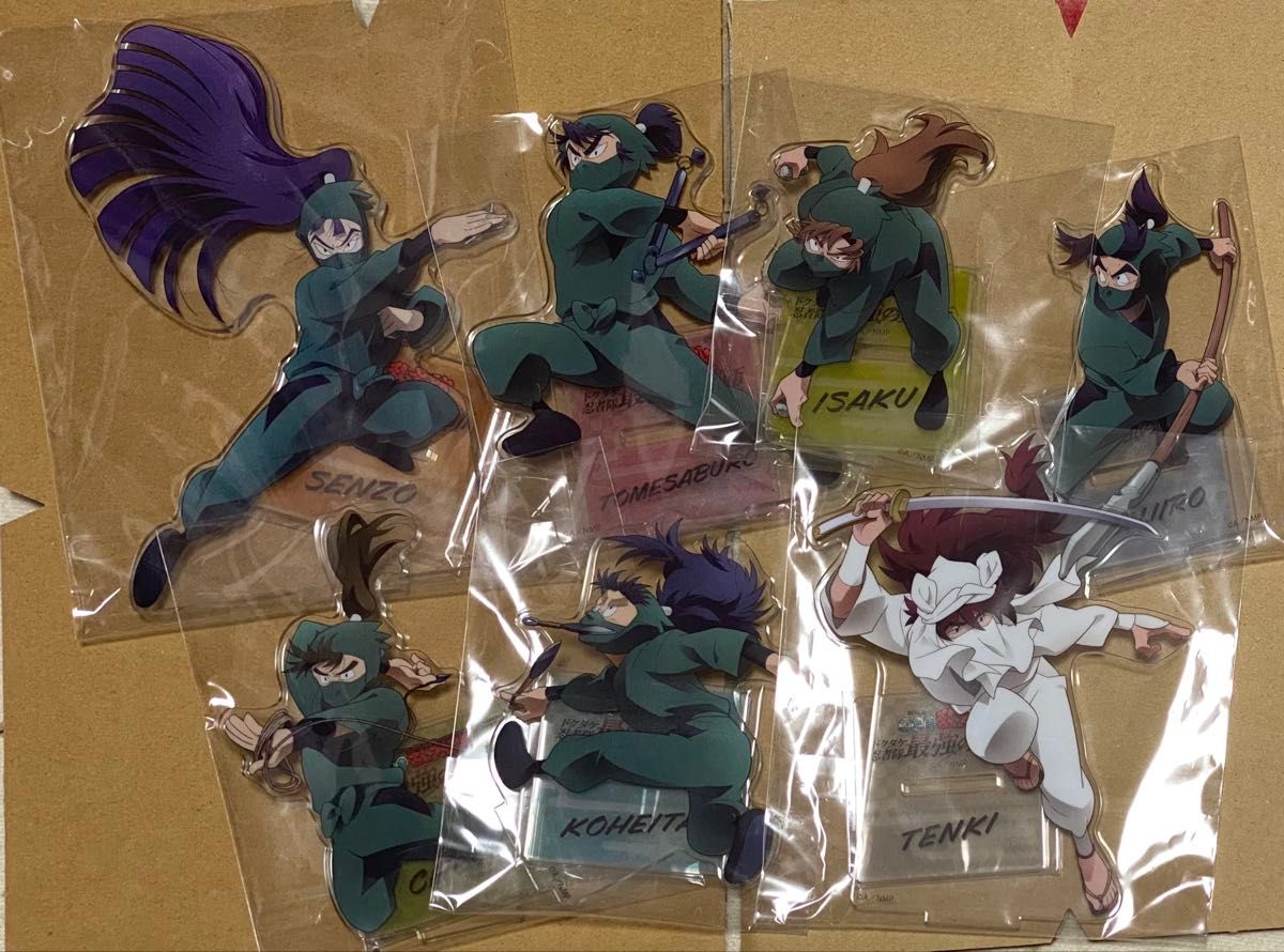 【7点セット】忍たま乱太郎 最強の軍師 アクリルスタンド アニメイト特典 忍たま乱太郎 ドクタケ忍者隊最強の軍師 アニメイト特典