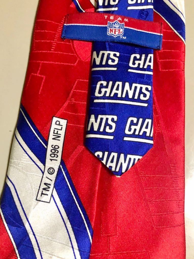 NFL NEWYORK GIANTS ネクタイ Made in USA _画像3