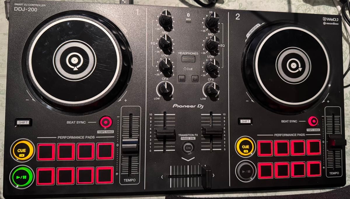 Pioneer DDJ-200 ミニスピーカーセット スプリットケーブル不調 Pioneer DDJ-200 ミニスピーカーセット スプリットケーブル不調