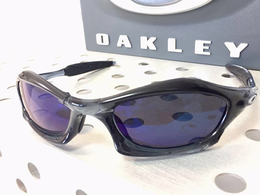 即決美品かと… OAKLEY オークリー SPLICE スプライス 正規 純正 外し ICE IRIDIUM ONLY レンズ のみ アイス サングラス 出品はありません_SPLICE専用純正ICEレンズのみ出品